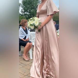 David’s Bridal Bridesmaid Dress